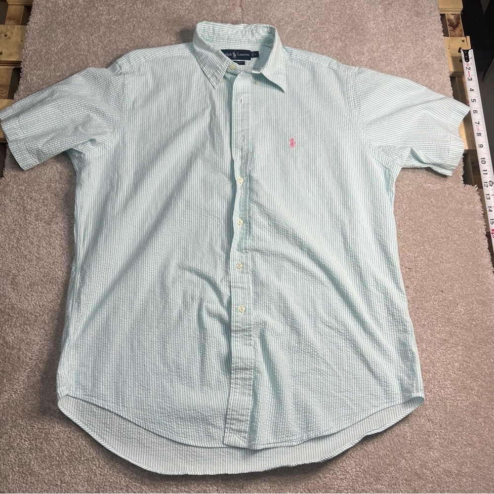 Ralph Lauren Light Blue‎ Short Sleeve Shirt